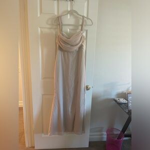 Birdy grey size medium bridesmaid dress